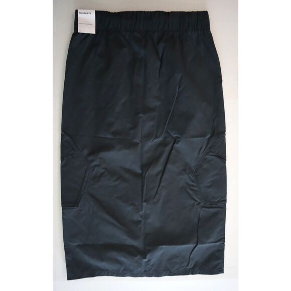 Jordan HF9462-010 Women's Sz Small Black Chicago 2-Way Front Zip Skirt - Picture 2 of 12